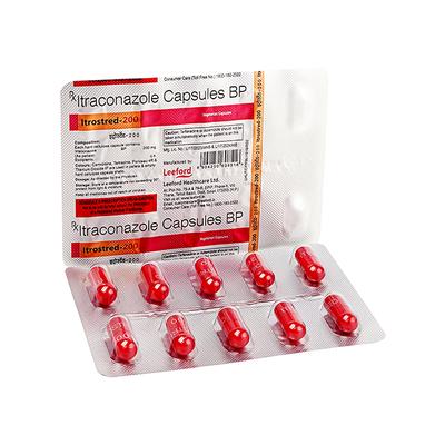 ITROSTRED 200mg Capsule 10's - Fungal Infections-Anf