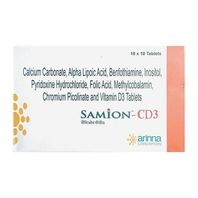 SAMION CD3 (THERAPEUTIC) Tablet 10's - Supplements-Vam