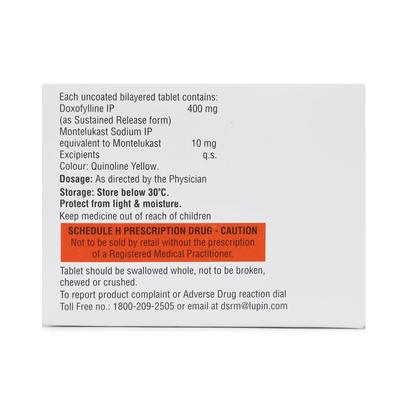 Doxiflo M Tablet 10'S - Asthma/COPD-Ast