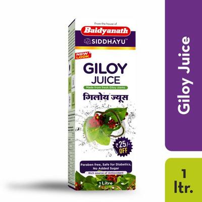Baidyanath Giloy Juice 1000 ml - Ayurvedic Juices