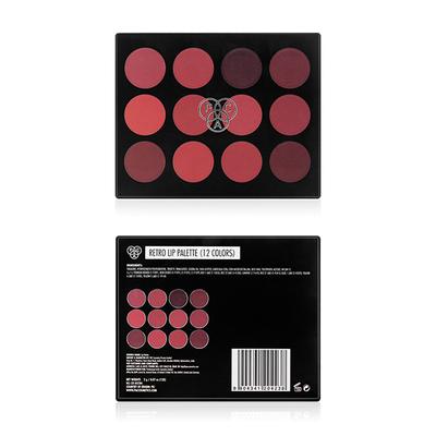 Pac Retro Lip Palette X12 ( 2gm x 12 ) 1's - Lipsticks