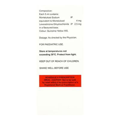 Lasma LC Kid Syrup 60ml - Allergies-Ant