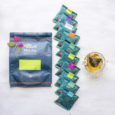 TGL Co. Bestsellers Tea Sampler Tea bags - Assorted 10's - Green/Herbal Teas