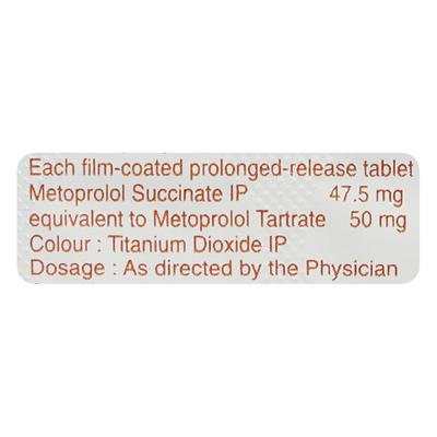 Vinicor XL 50mg Tablet 10'S - Hypertension-Bet