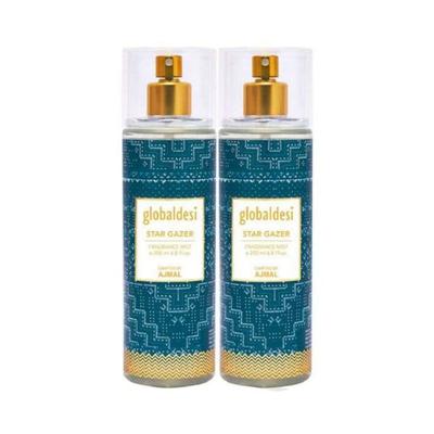 Global Desi Star Gazer Pack of 2 Body Mist 400 ml - Women Perfumes (Edt/Edp)