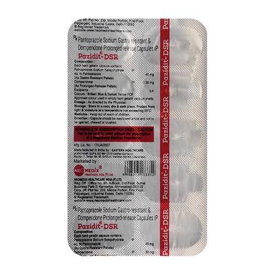 PAZIDIT DSR Capsule 10's - Ulcer/Reflux/Flatulence-Aaa