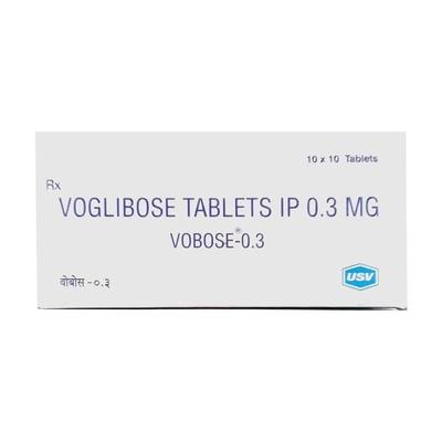 Vobose 0.3mg Tablet 10'S - Diabetes-Ant