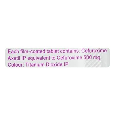 Ceftum 500mg Tablet 4'S - Bacterial Infections-Cep