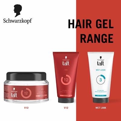 Schwarzkopf V12 Styling Gel Speed Hold 250 ml - Hair Gels & Waxes