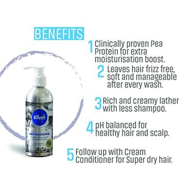 Vilvah Goatmilk Shampoo 200 ml - Shampoos