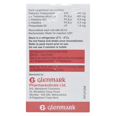 TRUMAB 440mg Infusion 1's - Cancer Oncology-Cyt