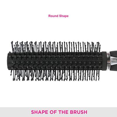 Vega Round Brush Black (E16 - RB) 1's - Hair Brushes