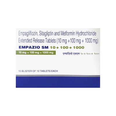 EMPAZIO SM 10+100+1000 Tablet 10's - Diabetes-Ant
