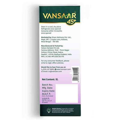 Vansaar 45+ Diab Balance Juice 1 L - Ayurvedic Juices