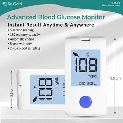 Dr. Odin Blood Glucose Meter GOD Kit (GLM73) - Blood Glucose Monitors/Strips