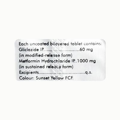 DIANORM M OD 1000 Tablet 10's - Diabetes-Ant