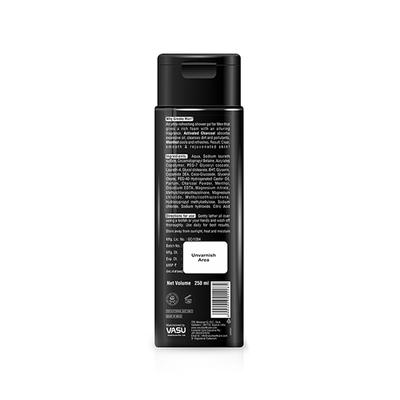 Greeko Man 3 In 1 Charcoal Shower Gel 250 ml - Shower Gels & Body Wash