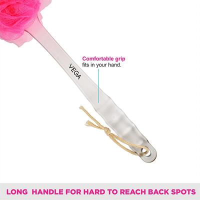 Vega Luxury Soft Bath Back Sponge Brush (BA - 1/5) 1's - Loofahs & Sponges