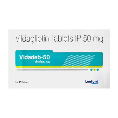 VIDADEB 50 Tablet 15's - Diabetes-Ant