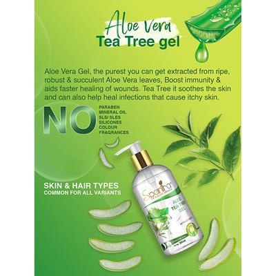 Spantra Aloe Tea Tree Gel 300 ml - Face Gels