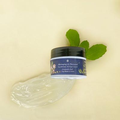 The Hade Bhringaraj and Flaxseed Eyebrow and Eye Lash Growth Gel 15 gm - Eye Gels & Roll-On