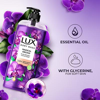Lux Magical Orchid Bodywash with Black Orchid & Juniper Oil 750 ml - Shower Gels & Body Wash