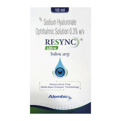 RESYNC ULTRA PRESERVATIVE FREE Ophthalmic Solution 10ml - Dry Eye-Olt
