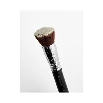 Sigma Beauty F80 Flat Kabuki Brush - Black/Chrome 1's - Face Brush