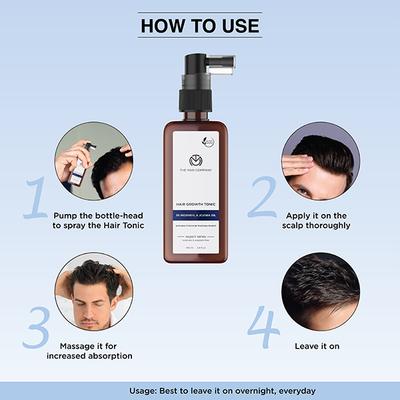 The Man Company Hair Growth Tonic 3% Redensyl & Jojoba Oil 100ml - Hair Oils