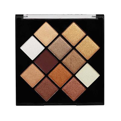Matt Look Metallic 12 Colour Eyeshadow Palette, Multicolor - 01 20 gm - Eye Shadow Palettes