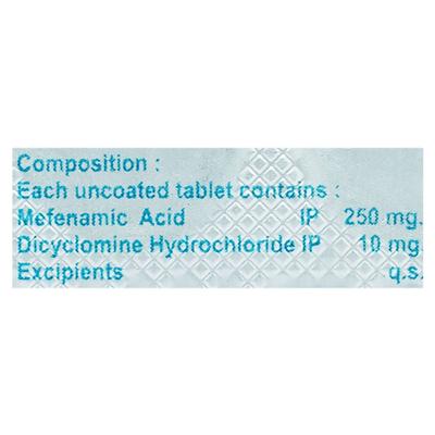 COLINOL SPAS Tablet 10's - Muscle Cramps/Spasticity-Ant