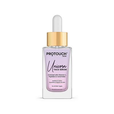 Protouch Unicorn Face Serum with Vitamin C, Niacinamide & Ceramides, Repairs, Hydrates & Brightens Skin 15ml - Face Moisturizers