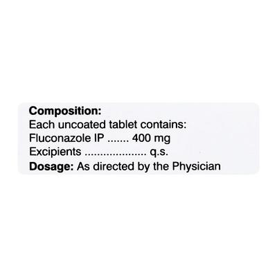 Flucos 400mg Tablet 1'S - Fungal Infections-Anf