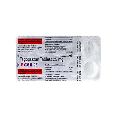 PCAB 25 Tablet 10's - H.Pylori Infection