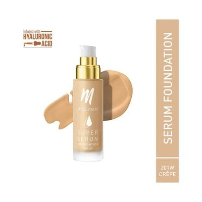 MyGlamm Super Serum Foundation-201W Crepe 33 gm - Foundation