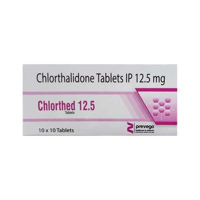 CHLORTHED 12.5 Tablet 10's - Hypertension-Diu