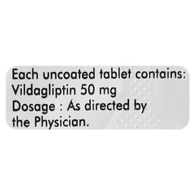 VILPOWER 50mg Tablet 10's - Diabetes-Ant