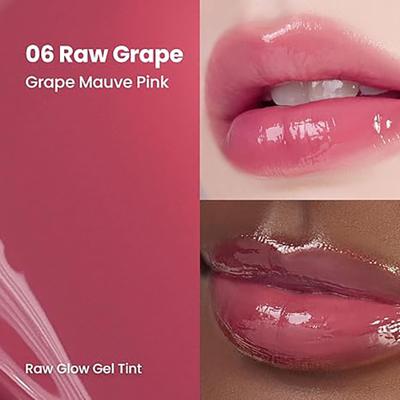Hince Raw Glow Gel Tint R006 Raw Grape 4 ml - Lip Stains & Tints