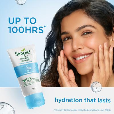 Simple Water Boost Hydratinggel Creme 50 gm - Face Moisturizers