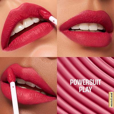 Lakme 9To5 Hya Matte Lip Liquid + Hyaluronic Acid Powersuit Pink 5.3 ml - Liquid Lipsticks