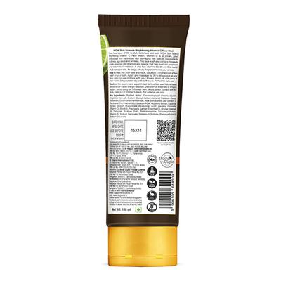 Wow Life Science Vitamin C Face Wash In Paper Tube (eco Friendly Packaging) 100 ml - Face Washes
