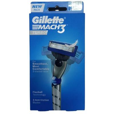 Gillette Mach 3 Turbo Cartridges 1's - Razors & Cartridges