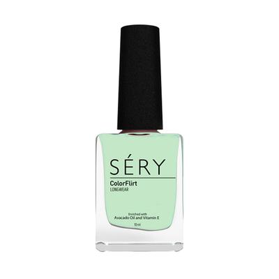 Sery Colorflirt Nail Paint Mint Affair, Green 10 ml - Nail Polish