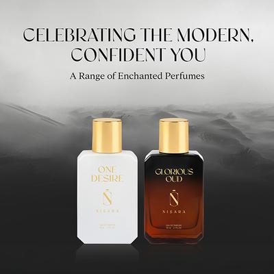 Nisara One Desire Perfume Long-Lasting Citrus Aromatic Unisex Eau de Parfum 50 ml - Perfumes (Edt/Edp)
