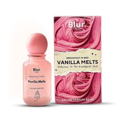 Blur India Perfume for Women - Vanilla Melts, Warm & Cozy Eau De Parfum, Long Lasting Perfume 50 ml - Women Perfumes (Edt/Edp)