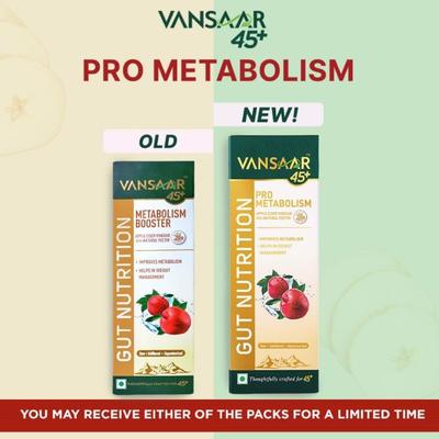 Vansaar 45+ Pro Metabolism Booster Apple Cider Vinegar with Natural Pectin Juice 500 ml - Ayurvedic Juices