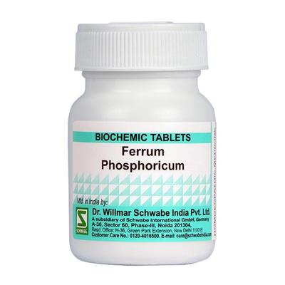 Dr.Willmar Schwabe Ferrum Phosphoricum Biochemic Tablet 12X 25 gm - Bio-Chemic