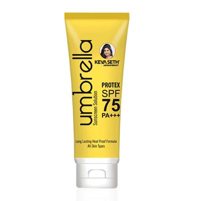 Keya Seth Aromatherapy Umbrella Sunscreen Solution SPF 75 & PA+++ 100 ml - Body Sunscreen