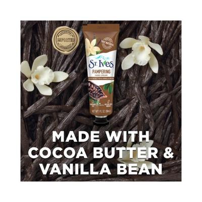 St. Ives Pampering Cocoa Butter & Vanilla Bean Hand Cream 30 ml - Creams/Oils/Lotions