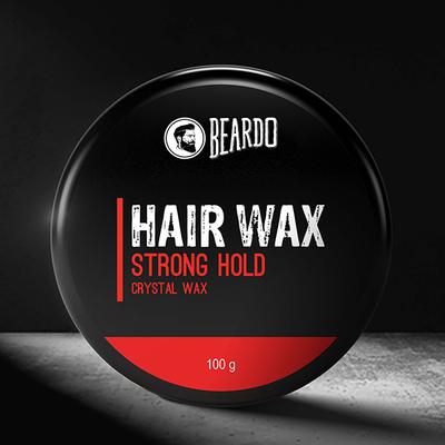 Beardo Hair Wax - Strong Hold Crystal Wax 100 gm - Hair Gels & Waxes